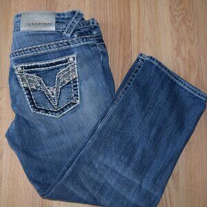 Vigoss Chelsea capri jeans euc Sz. 3/4